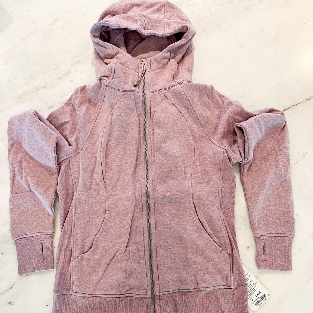 NWT Lululemon Scuba Hoodie IV.  Size 12. Color Lavender